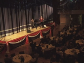 Show Entertainment für den ICTP Kongress, Nürnberg. Ein Publikum von 600 internationalen Gästen genossen Pop und Klassik-Jazz von Willetta Carson.