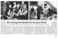 Neumarkter Nachrichten newspaper reviews the jazz matinee which concluded the 4. Neumarkt Jazz Weekend and where Willetta Carson & Quartet performed jazz, blues, soul and gospel within the historic building of the Neumarkt Residency